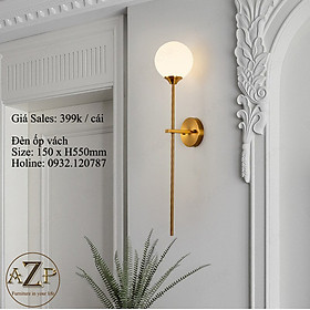 Mua ĐÈN ỐP VÁCH / ĐÈN TRANG TRÍ / ĐÈN CHIẾU SÁNG HÀNH LANG  CẦU THANG / ĐÈN TREO TƯỜNG PHÒNG KHÁCH / PHÒNG NGỦ / ĐÈN TRANG TRÍ NHÀ HÀNG KHÁCH SẠN AZP-VK11 phong cách đương đại  hàng nhập khẩu AZP