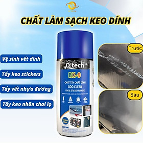 Mua Chai xịt tẩy keo băng dính  keo dán sàn nhà   keo dán tường trang trí không hư sơn O tech BX-9 450ml