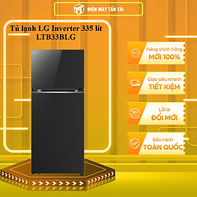 Tủ lạnh LG Inverter 335 lít LTB33BLG - Hàng Chính Hãng