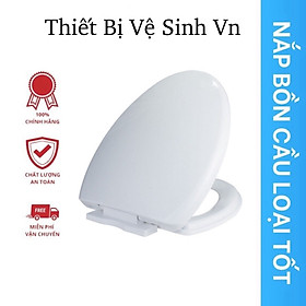 Nắp bồn cầu rơi êm 1 và 2 khối OK-11S