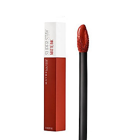 >> SO SÁNH GIÁ SON MAYBELLINE SUPER STAY INK CARYON 55 ĐỎ RƯỢU 1.2G | Shopee Lazada Sendo Tiki 230 Son Kem Lì Maybelline Super Stay Matte Ink 5ml - Màu 117 Groundbreaker