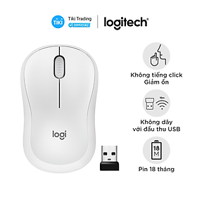 Mua Chuột Không Dây Logitech M220 Silent Plus - Hàng Chính Hãng