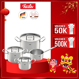 Mua Bộ nồi 4 món Fissler OPC2 Original-Profi Collection cao cấp nắp inox  hàng chính hãng 100% sản xuất tại Đức.