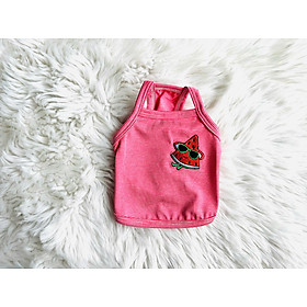 ÁO THUN BA LỖ DỄ THƯƠNG CHO THÚ CƯNG CHÓ MÈO