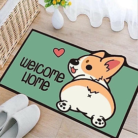 THẢM LAU CHÂN 3D CHỐNG TRƠN TRƯỢT 40x60CM
