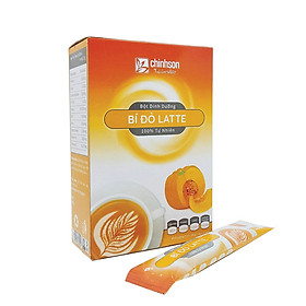 Bột Bí Đỏ Latte Chính Sơn 180g (18g x 10 gói) - Hàng chính hãng, 100% tự nhiên