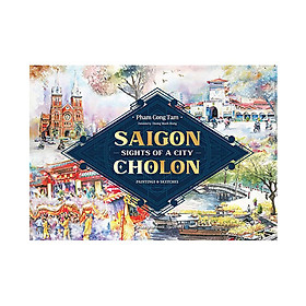 Ảnh bìa Sights Of A City Saigon - Cholon: Paintings And Sketches