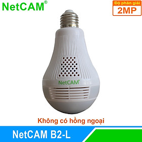 Camera IP WiFi Quan Sát Toàn Cảnh 360 độ NetCAM B2L, Độ phân giải 1080P, Đàm thoại 2 chiều - Hàng Chính Hãng