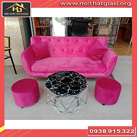 Mua Bộ ghế sofa màu hồng