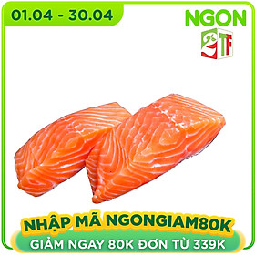 Chỉ Giao HCM - Phi Lê Cá Hồi Tươi Nguyên Da NaUy 1kg