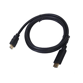 6ft Display Port To HDMI Male Cable For PC HDTV - Black