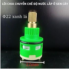 Lõi vòi hoa sen chuyển 3 chế độ sen cây - Dụng cụ chia nước óc sen cây