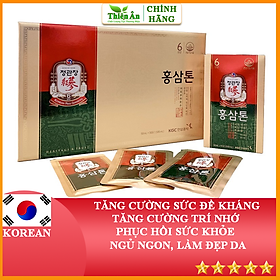 Hình ảnh Nước Hồng Sâm Pha Sẵn KGC Cheong Kwan Jang Tonic Original 30 Gói x  50ml