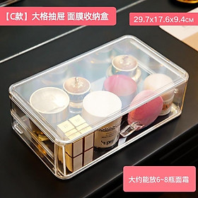 Tủ đựng mỹ phẩm có nắp chống bụi C506