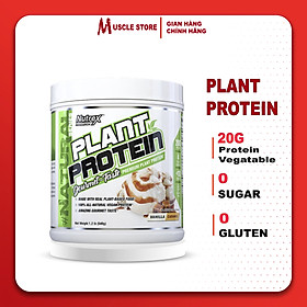 Plant Protein - Nutrex 18 Lần Dùng, Đạm Thực Vật, Thuần Chay 100% Vegan