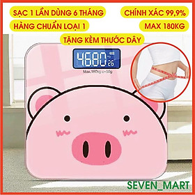  Cân Điện Tử Theo Dõi Sức Khỏe Hình Con Heo Hồng Chính Xác Tuyệt Đối