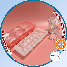 Mua Khay làm đá  khuôn thạch 6 viên và 12 viên (MS 6960/6961) nhựa Việt Nhật  vỉ đá làm khuôn kẹo dẻo -Buôn rẻ 01638
