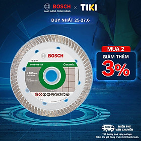 Mua Đĩa cắt kim cương Bosch Turbo 105x16mm ceramic