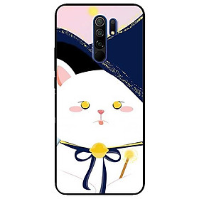 Ốp lưng dành cho Xiaomi Redmi 9 mẫu Mèo Mắt Vàng