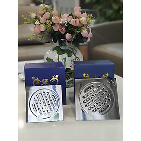 Mua Phễu ga thoát sàn thân đồng mặt inox cao cấp  chống côn trùng và ngăn mùi hôi