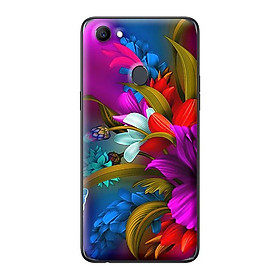 Ốp lưng cho Oppo F7 mẫu HOA 7 SẮC 1 - Hàng chính hãng