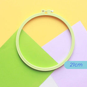 Mua Khung Thêu Tay Truyền Thống  Thêu Nổi  Thêu Xù Hình Tròn Nhiều Kích Thước Chất Liệu Nhựa Cứng