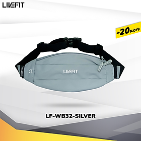 Túi đeo hông chạy bộ LiveFit cao cấp chống nước - Running Belt - WB32
