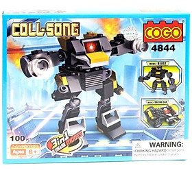 Đồ chơi lắp ráp Cogo robot 3in1 4844