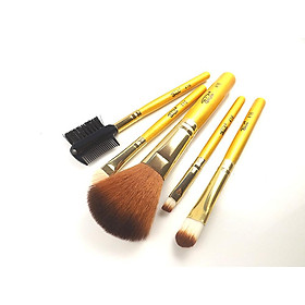 5Pcs Pro Makeup Cosmetic Tool Soft Kabuki Eyeshadow Blush Lip Brushes Set