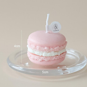 Mua Nến Thơm Mini Siêu Xinh Hình Bánh Macaron 3x1cm