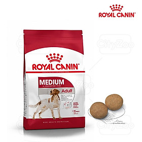 Thức ăn cho chó trưởng thành Royal Canin Medium Adult 10kg - thức ăn cho chó royal Canin 