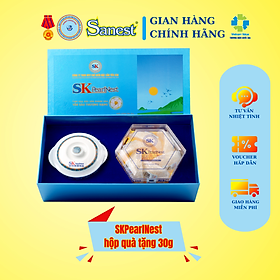 SKHPearlNest Khánh Hòa Đặc sản Yến sào - Tổ yến tinh chế hộp quà tặng 30g