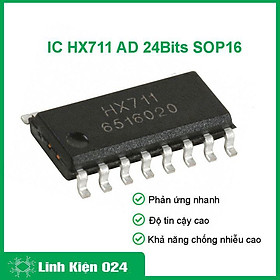 Mua IC HX711 AD 24Bits SOP16