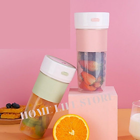 Mua Máy Xay Sinh Tố Cầm Tay Portable Juice Blender 4 Lưỡi Dao Tiện Lợi Kèm Dây Sạc Tích Điện
