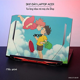 Mua Skin dán Laptop Acer in hình Ghibli film (inbox mã máy cho Shop)