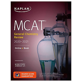 [Download Sách] MCAT General Chemistry Review 2020-2021: Online + Book (Kaplan Test Prep)