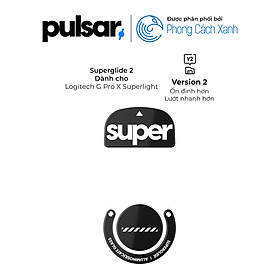 Mua Feet chuột Pulsar Superglide 2 - dành cho Logitech G Pro X Superlight 1 - Hàng Chính Hãng