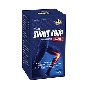 Viên XƯƠNG KHỚP Kingphar New - Hộp 40 viên - Dưỡng Khớp