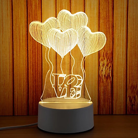 Mua Đèn ngủ  đèn trang trí  Đèn led 3D ấm áp