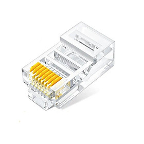 Ugreen UG50961NW120TK Cat6 10 cái 1 túi hạt đầu bấm mạng rj45 - HÀNG CHÍNH HÃNG