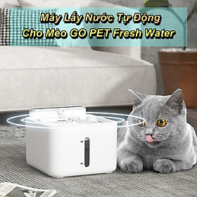 Máy Lấy Nước Tự Động Cho Mèo GO PET Fresh Water - Home and Garden