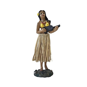 Dancing Hawaiian Dashboard Bobbleheads for Driver Dashboard Decorations Collection Figurines Gifts for Home Decoration