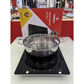 Mua BẾP TỪ ĐƠN KALPEN ICK-1613 TẶNG NỒI LẨU INOX 28CM hàng chính hãng