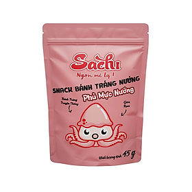 Bánh Tráng Nướng Tẩm Vị Mực Cay Sachi 45gram