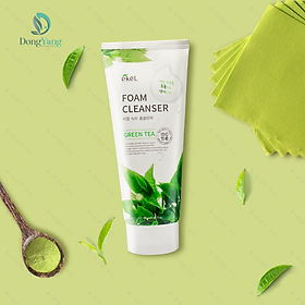 Hình ảnh Sữa rửa mặt trà xanh EKEL Green Tea Foam Cleanser