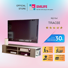 Kệ tivi đẹp hiện đại phòng ngủ SMLIFE Trancee