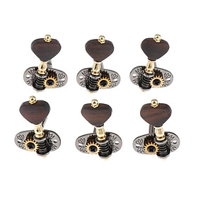 Cổ Điển Dân Gian Dây Đàn Guitar Máy Chỉnh Âm Đầu Đàn Guitar Chỉnh Phím Bộ 6