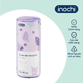 Mua Túi rác tiện dụng Inochi -Soji 50L x 19 túi (Size L) Hương Lavender có quai