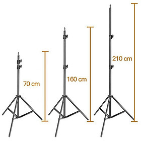 Mua Đèn livestream bán hàng onl fb tiktok chụp ảnh quay clip 36cm XK 814B  3 kẹp điện thoại  chân cao 2.1m  3 chế độ sáng