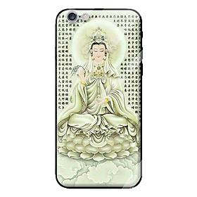 Ốp kính cường lực cho iPhone 6 phật 031 - Hàng chính hãng